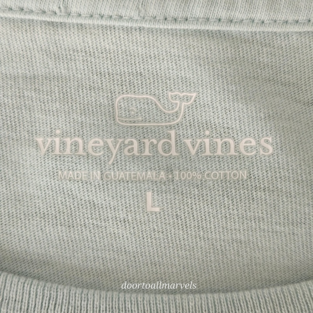 Vineyard Vines Graphic T-Shirt 100% Cotton SOFT Long Sleeve Ski Lift sz L - Picture 4 of 10